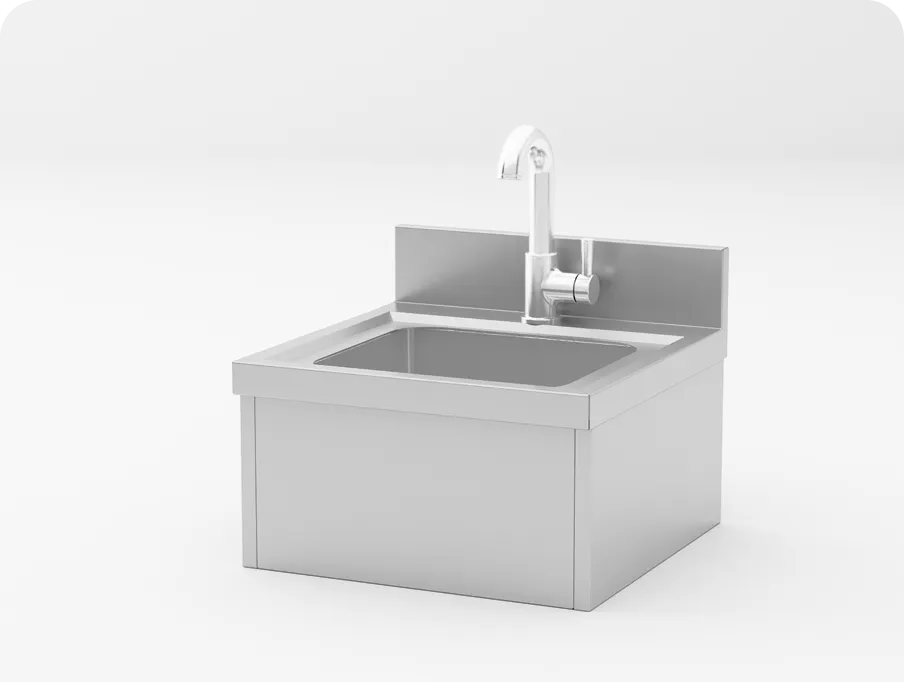 Dish washing sink unit