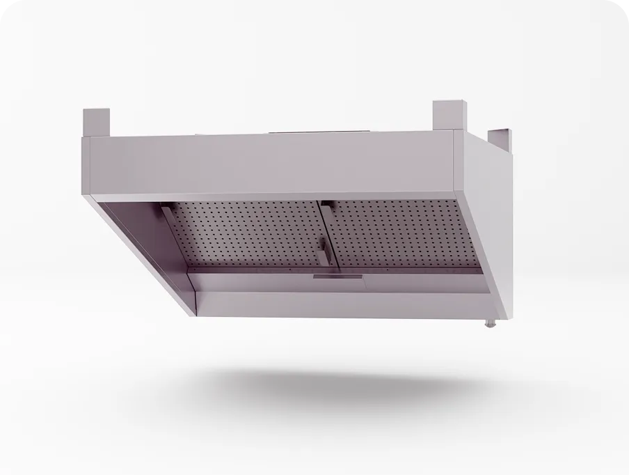 Kitchen exhaust hood